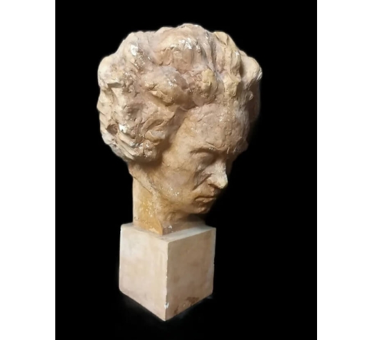 Bust of Ludwig Van Beethoven after Georges Simon.