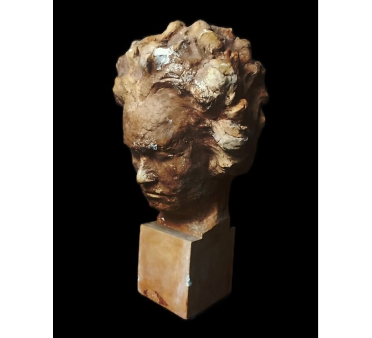 Bust of Ludwig Van Beethoven after Georges Simon.