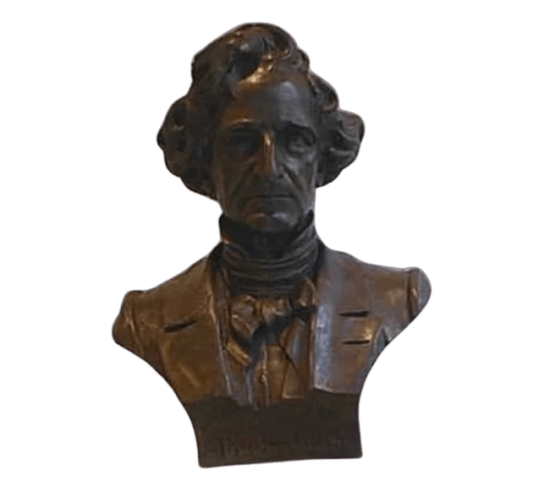 Bust of Hector Berlioz after Pierre Lorenzi.