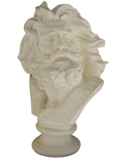 Bust of The Old Gallic Warrior Warrior after François Rude.
