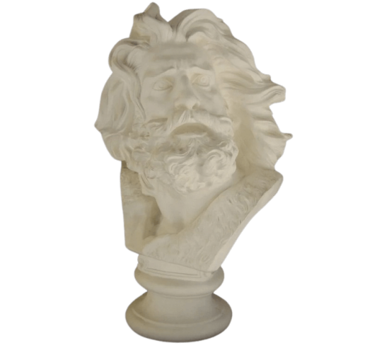Bust of The Old Gallic Warrior Warrior after François Rude.