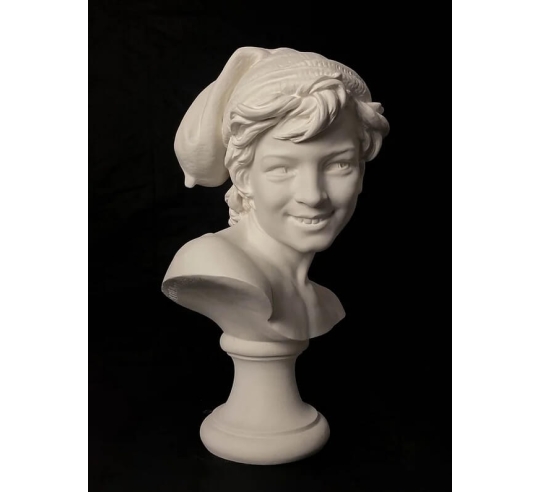 Bust of the Fisherman with a Shell after...