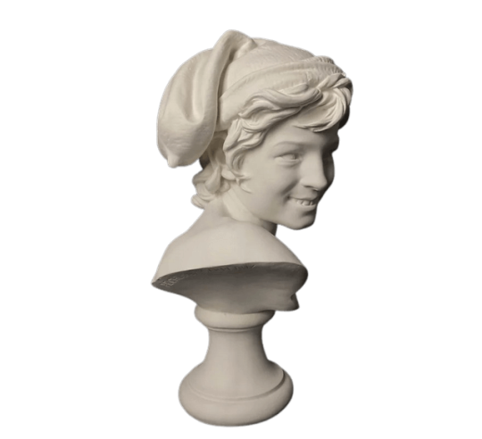 Bust of the Fisherman with a Shell after...