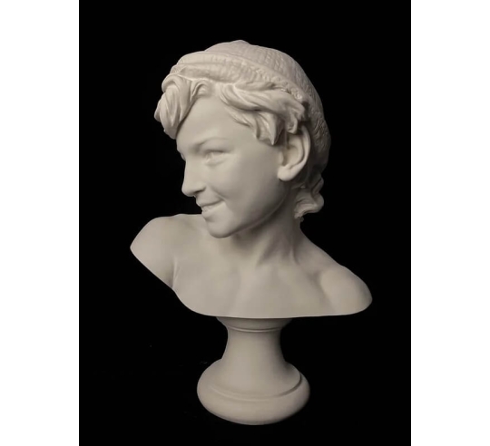 Bust of the Fisherman with a Shell after...