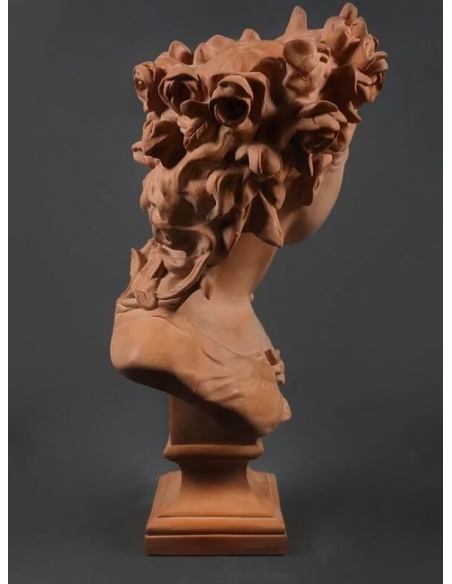 Buste de La Rieuse aux roses d'après Jean-Baptiste Carpeaux.
