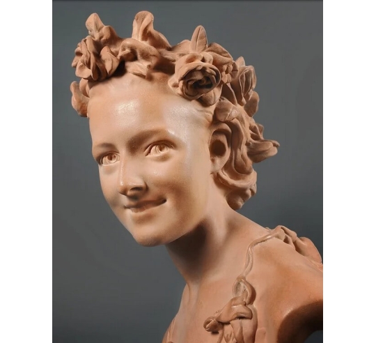 Buste de La Rieuse aux roses d'après...