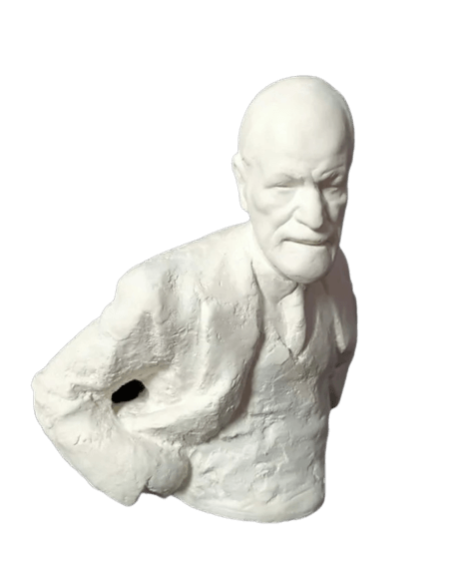 Buste de Sigmund Freud.