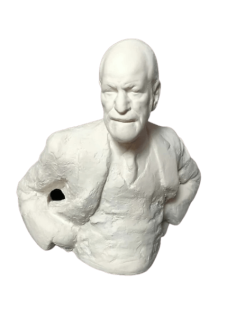 Busto de Sigmund Freud.