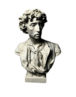 Buste de Charles Garnier d'après Jean-Baptiste Carpeaux.