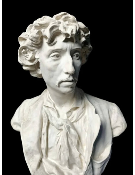 Buste de Charles Garnier d'après Jean-Baptiste Carpeaux.