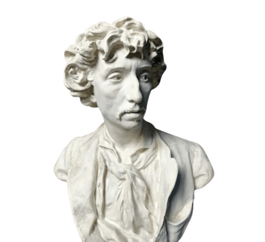 Buste de Charles Garnier d'après Jean-Baptiste...