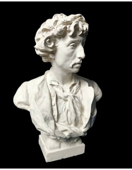 Buste de Charles Garnier d'après Jean-Baptiste Carpeaux.