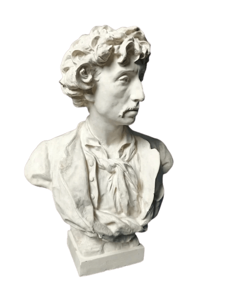 Buste de Charles Garnier d'après Jean-Baptiste Carpeaux.