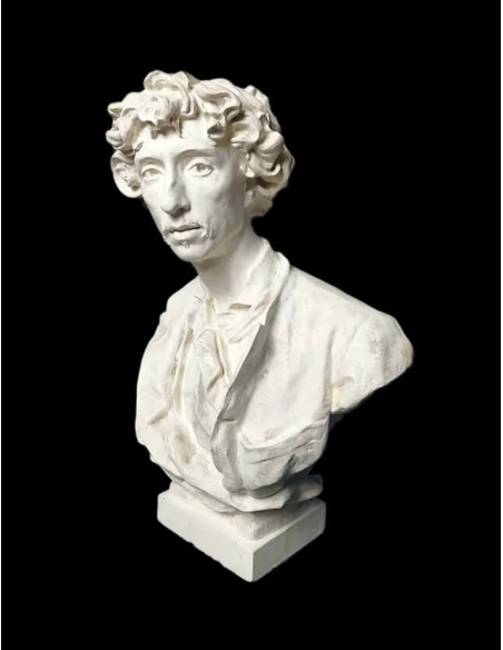 Buste de Charles Garnier d'après Jean-Baptiste Carpeaux.