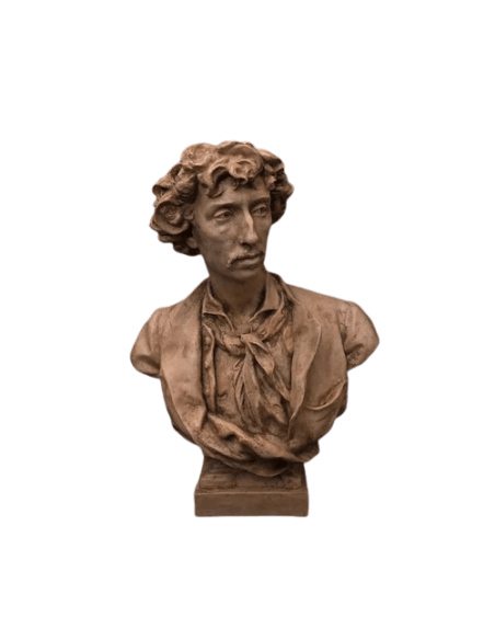 Buste de Charles Garnier d'après Jean-Baptiste Carpeaux.