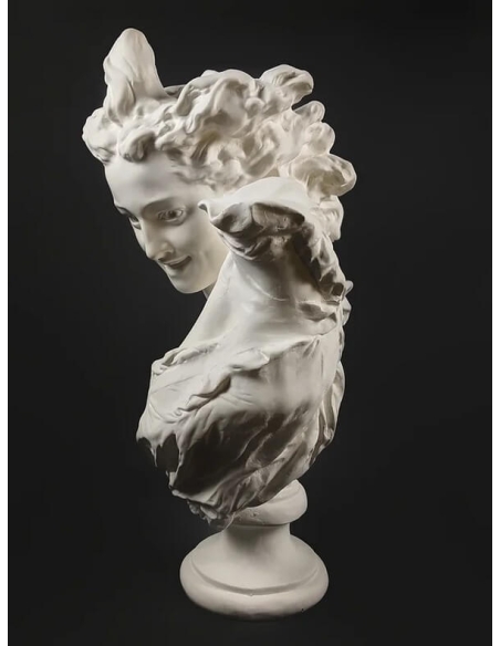 Bust of the dance genius after Jean-Baptiste Carpeaux.