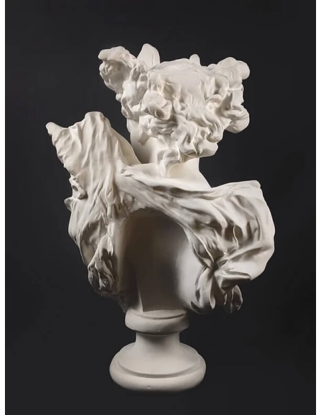 Bust of the dance genius after Jean-Baptiste Carpeaux.