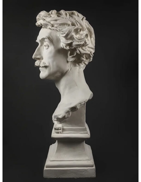 Buste de Jean Léon Gérome d'après Jean-Baptiste Carpeaux.