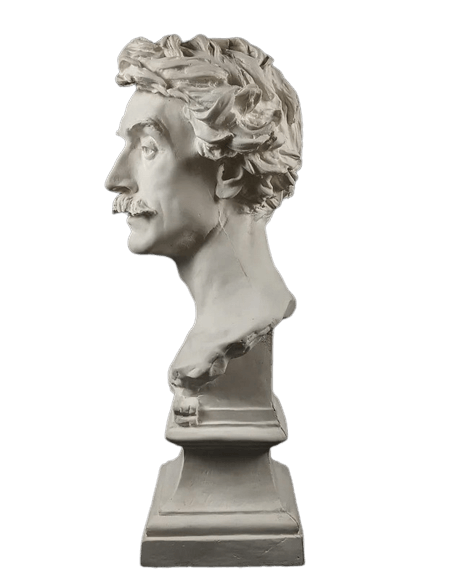 Buste de Jean Léon Gérome d'après Jean-Baptiste Carpeaux.