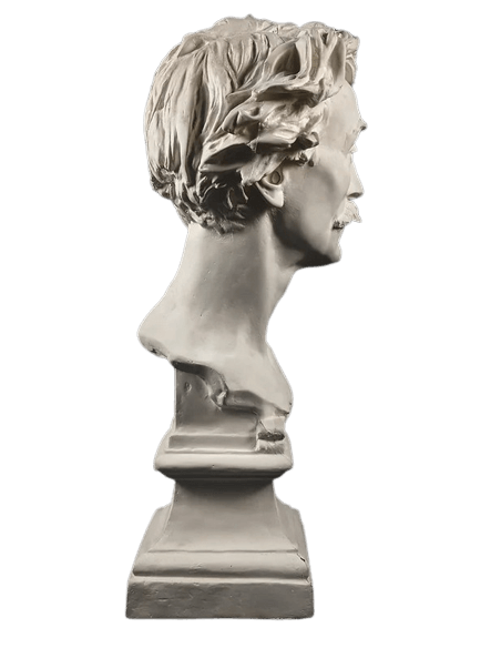 Buste de Jean Léon Gérome d'après Jean-Baptiste Carpeaux.