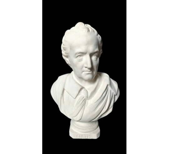 Buste de Johann Wolfgang Von Goethe.