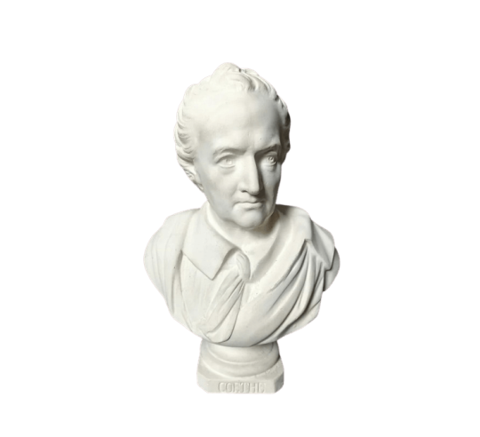 Buste de Johann Wolfgang Von Goethe.