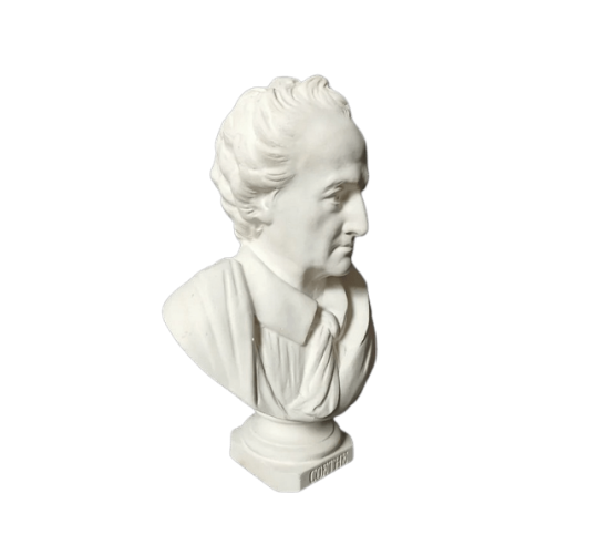 Buste de Johann Wolfgang Von Goethe.