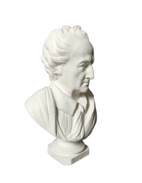 Buste de Johann Wolfgang Von Goethe.