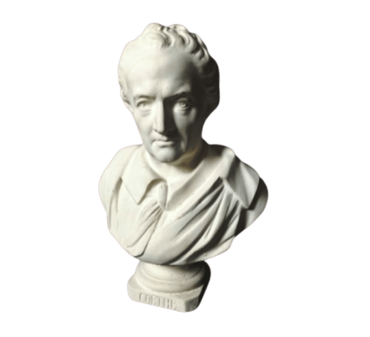 Bust of Johann Wolfgang Von Goethe.