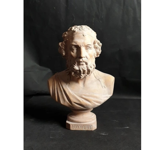 Buste du poète Homère, Musée du Louvre