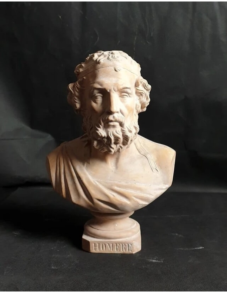 Buste du poète Homère, Musée du Louvre