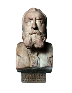 Bust of Jean Jaurès after Georges Simon.