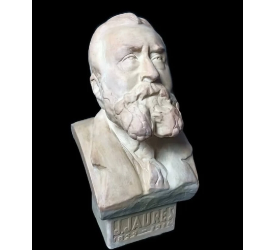Bust of Jean Jaurès after Georges Simon.