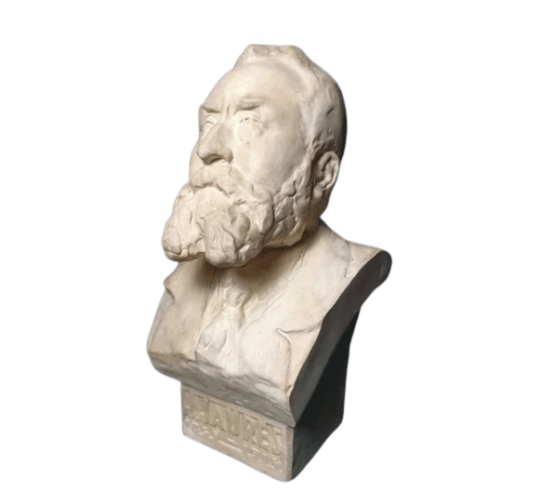 Bust of Jean Jaurès after Georges Simon.