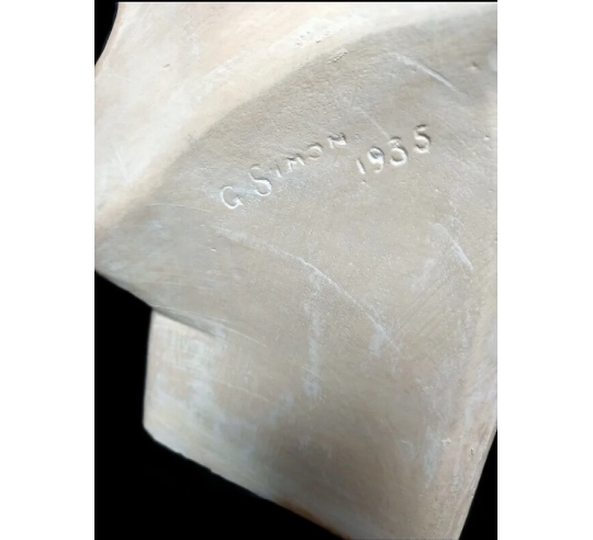 Bust of Jean Jaurès after Georges Simon.