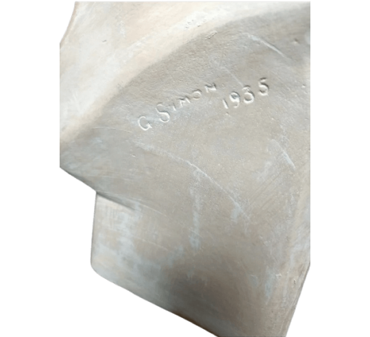 Bust of Jean Jaurès after Georges Simon.