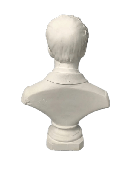 Bust of Alphonse de Lamartine.