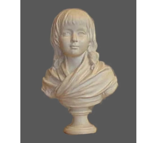 Bust of the King of France Louis XVII, after...