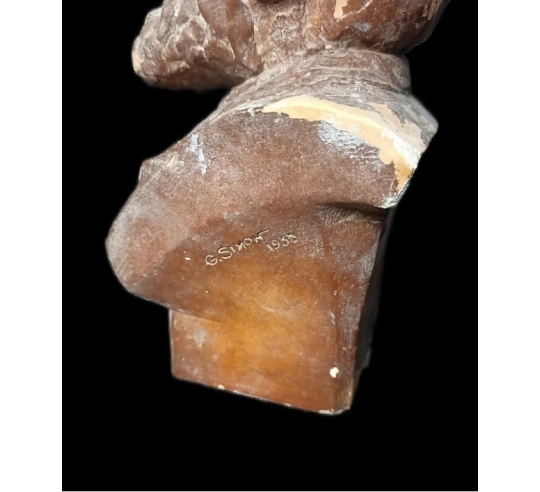 Bust of Jean Jaurès after Georges Simon.