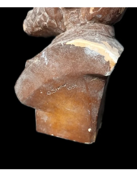 Bust of Jean Jaurès after Georges Simon.