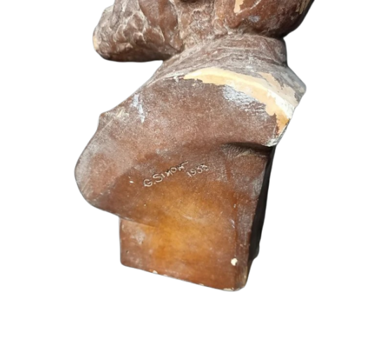 Bust of Jean Jaurès after Georges Simon.