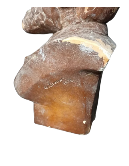 Bust of Jean Jaurès after Georges Simon.