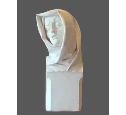 Bust of Mater Dolorosa after Jules Bonaffe.