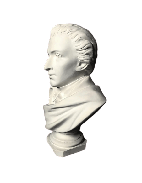 Busto de Wolfgang Amadeus Mozart.
