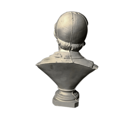 Bust of François Rabelais.