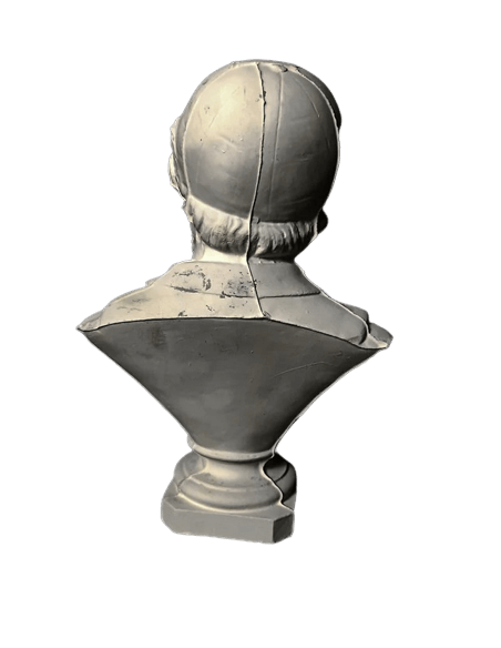 Bust of François Rabelais.