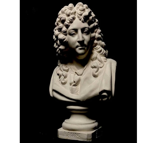 Busto de Jean Racine.