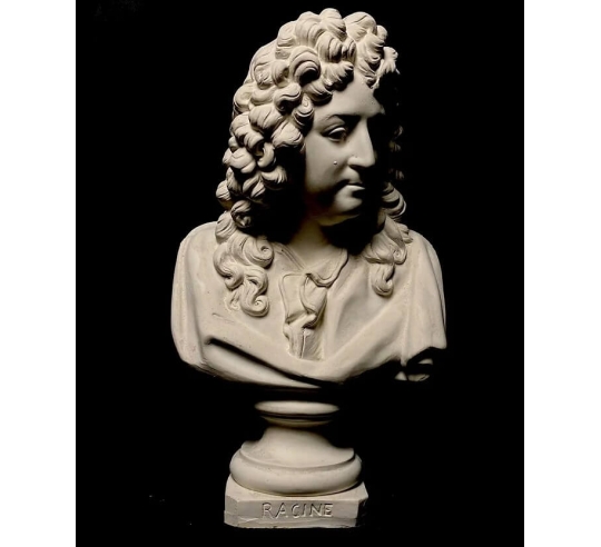 Bust of Jean Racine.