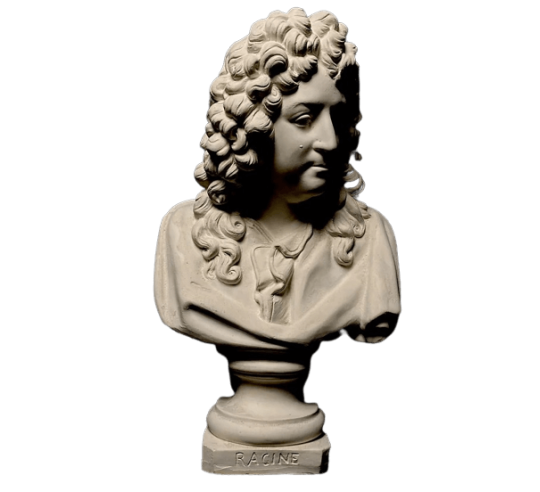 Busto de Jean Racine.