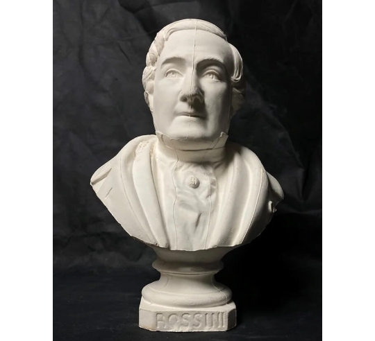 Buste de Gioachino Rossini.
